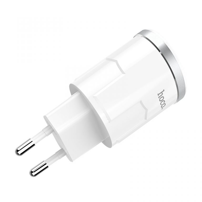 Củ sạc nhanh 2 cổng cho iphone samsung chính hãng hoco C38