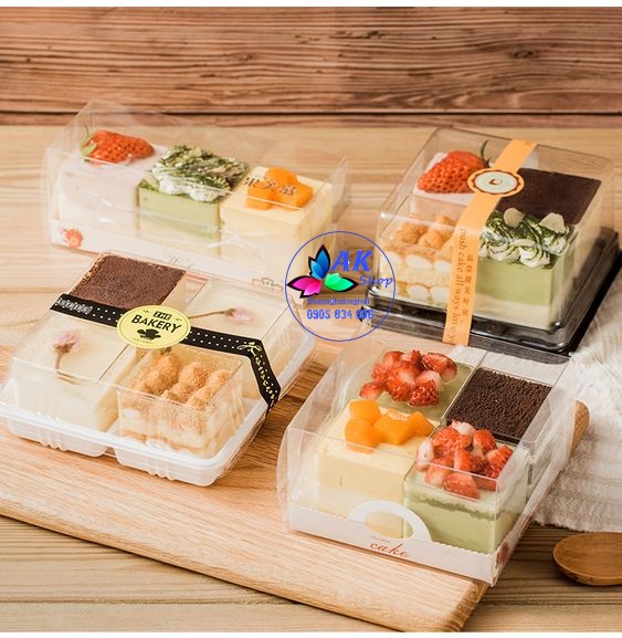 SET 10 CỐC MOUSSE VUÔNG 4245