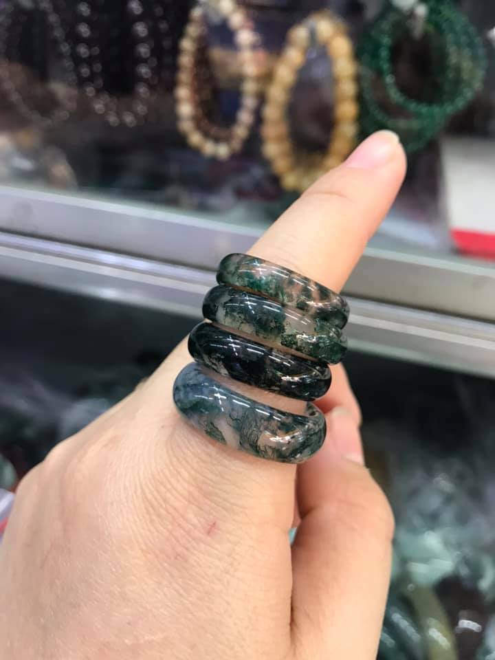 NHẪN TRƠN NGỌC BĂNG TẢO
