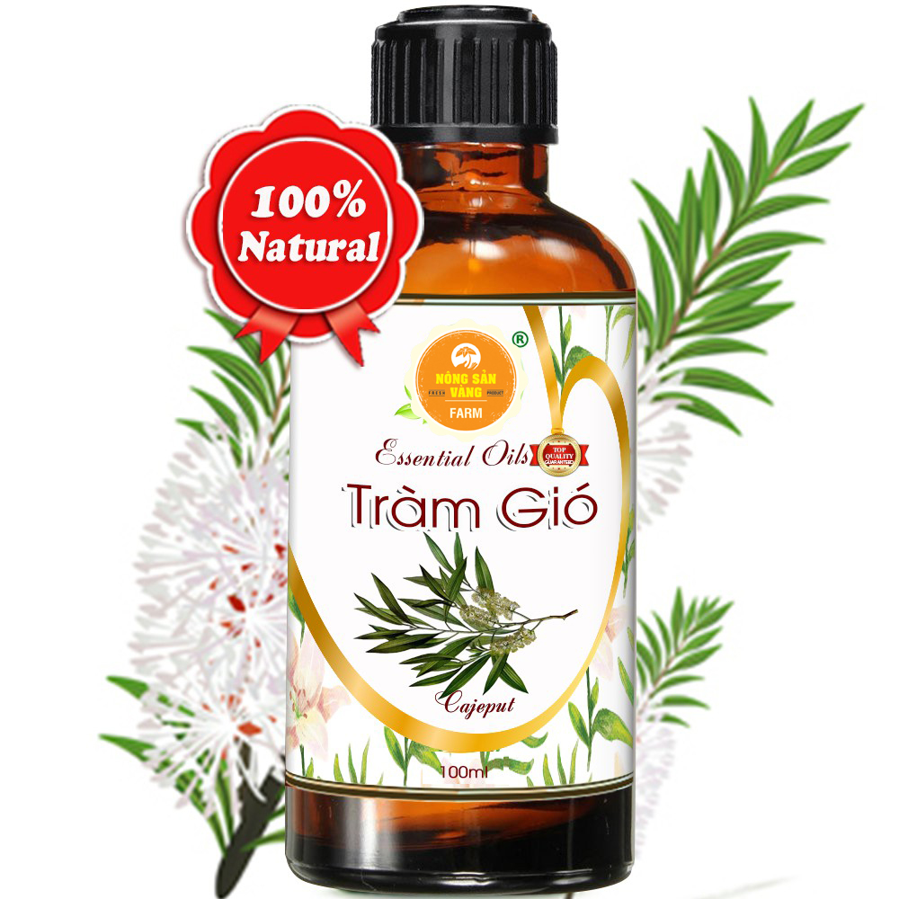 [HCM]Tinh Dầu Tràm Gió Nguyên chất 10ml
