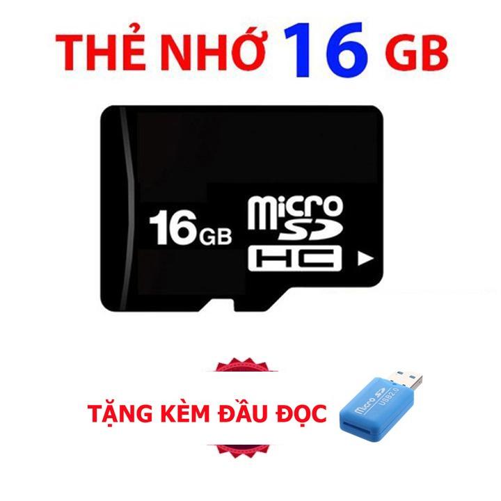 Thẻ nhớ Micro SD 16GB tốc độ 100Mb/s siêu bền