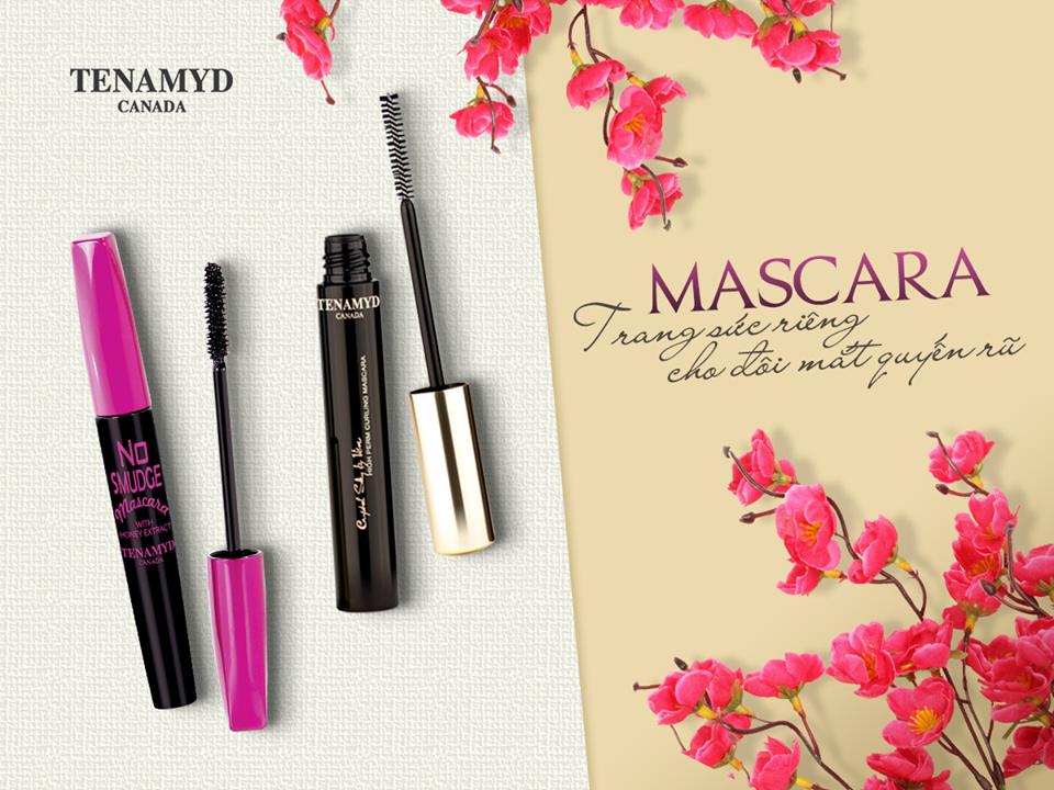 Mascara Tenamyd No Smudge Mascara làm tơi mi