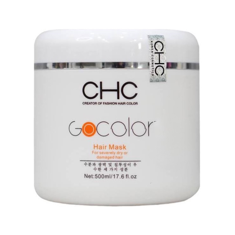 [+Tặng mũ trùm] HẤP DẦU CHC GOCOLOR HÀN QUỐC PHỤC HỒI SIÊU MƯỢT TÓC 500ML