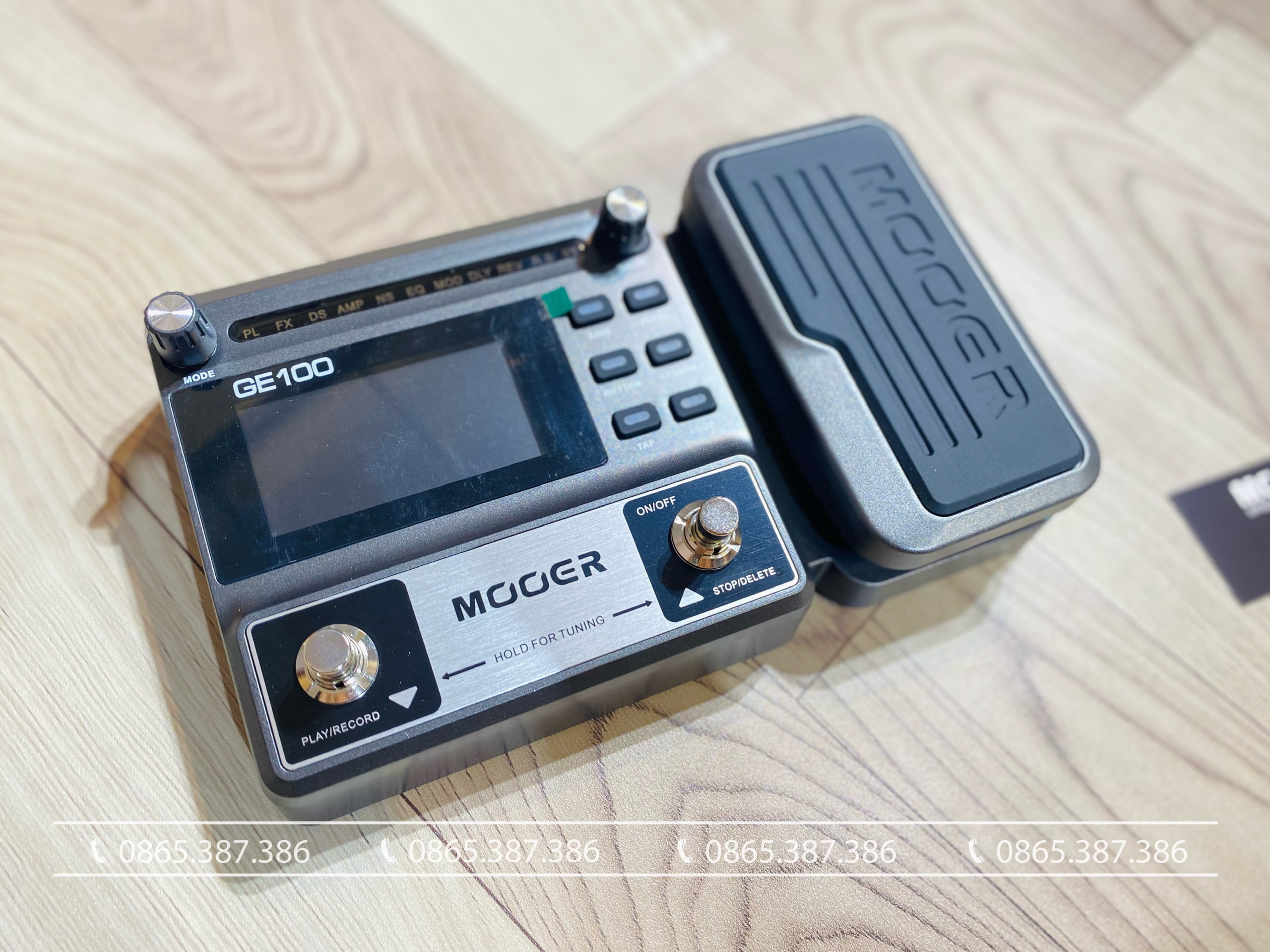 Phơ MOOER GE100 dành riêng cho guitar điện