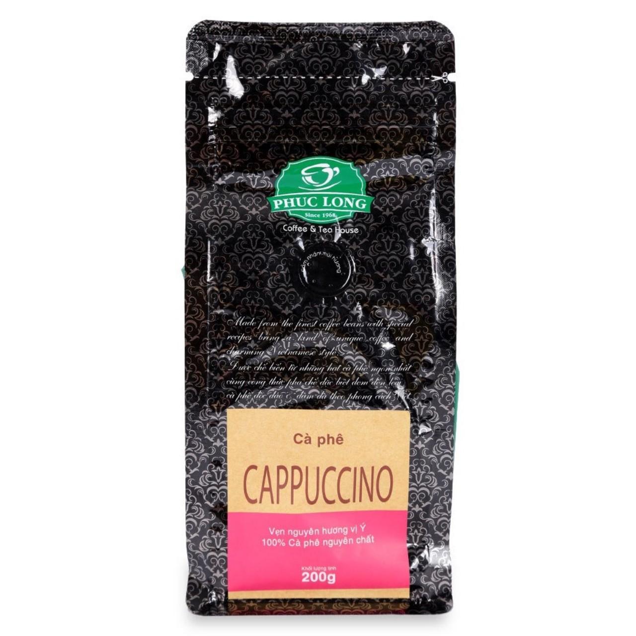 [HCM]Cà Phê Capuccino Phúc Long Gói 200G