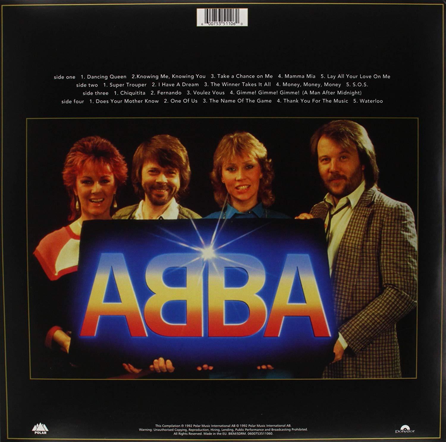 Đĩa than - LP record - ABBA - GOLD - New vinyl