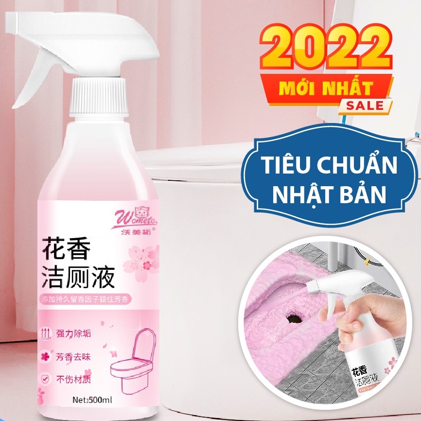 Chai xịt vệ sinh bồn cầu 500ml