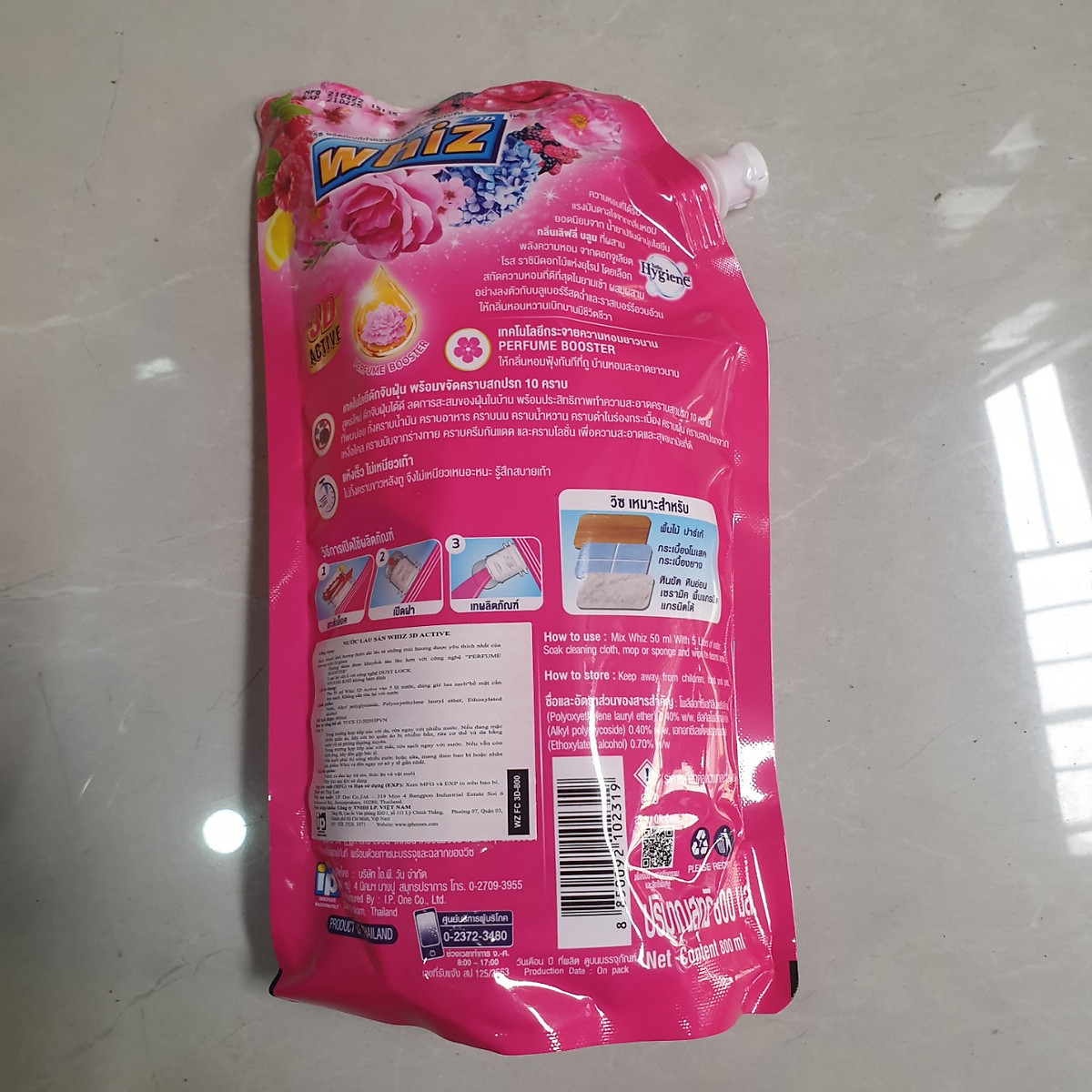 Nước Lau Sàn Whiz Thái Lan 800ml