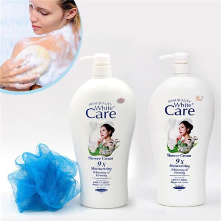 Sữa Tắm Dê White Care 9X (1200ml)