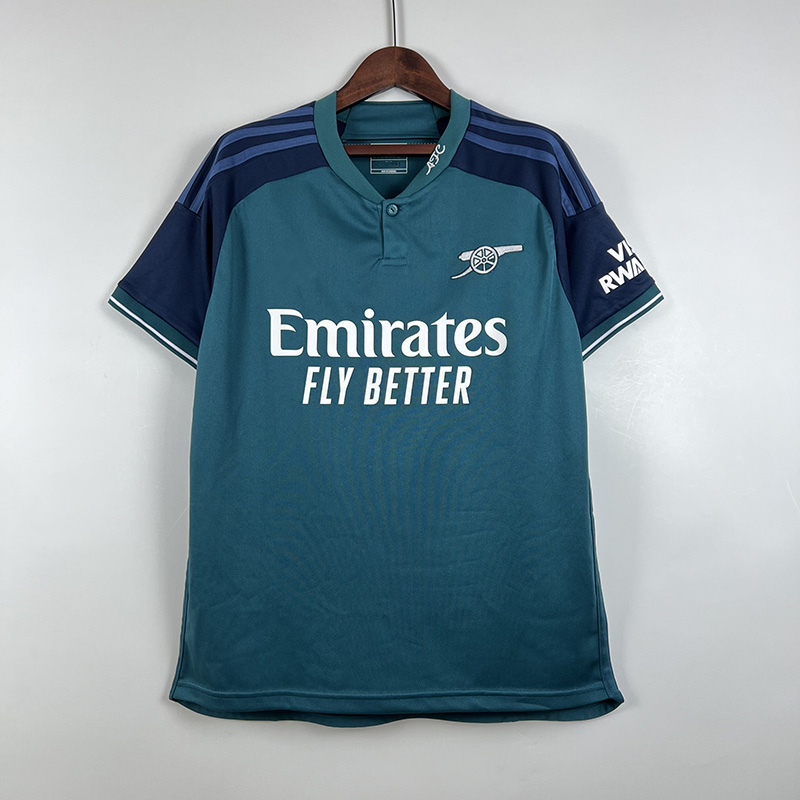 Arsenal Second away football shirt expanded 23-24 Arsenal third jersey shirt