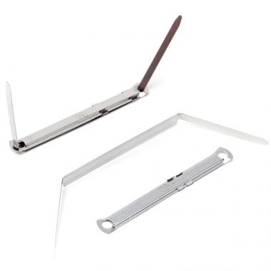 Nẹp giấy, kẹp Acco Sắt  ( hộp / 50 bộ)
