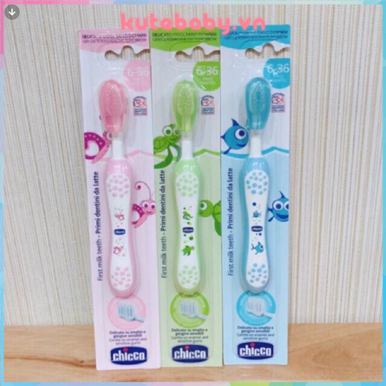 BÀN CHẢI ĐÁNH RĂNG CHICCO CHO BÉ