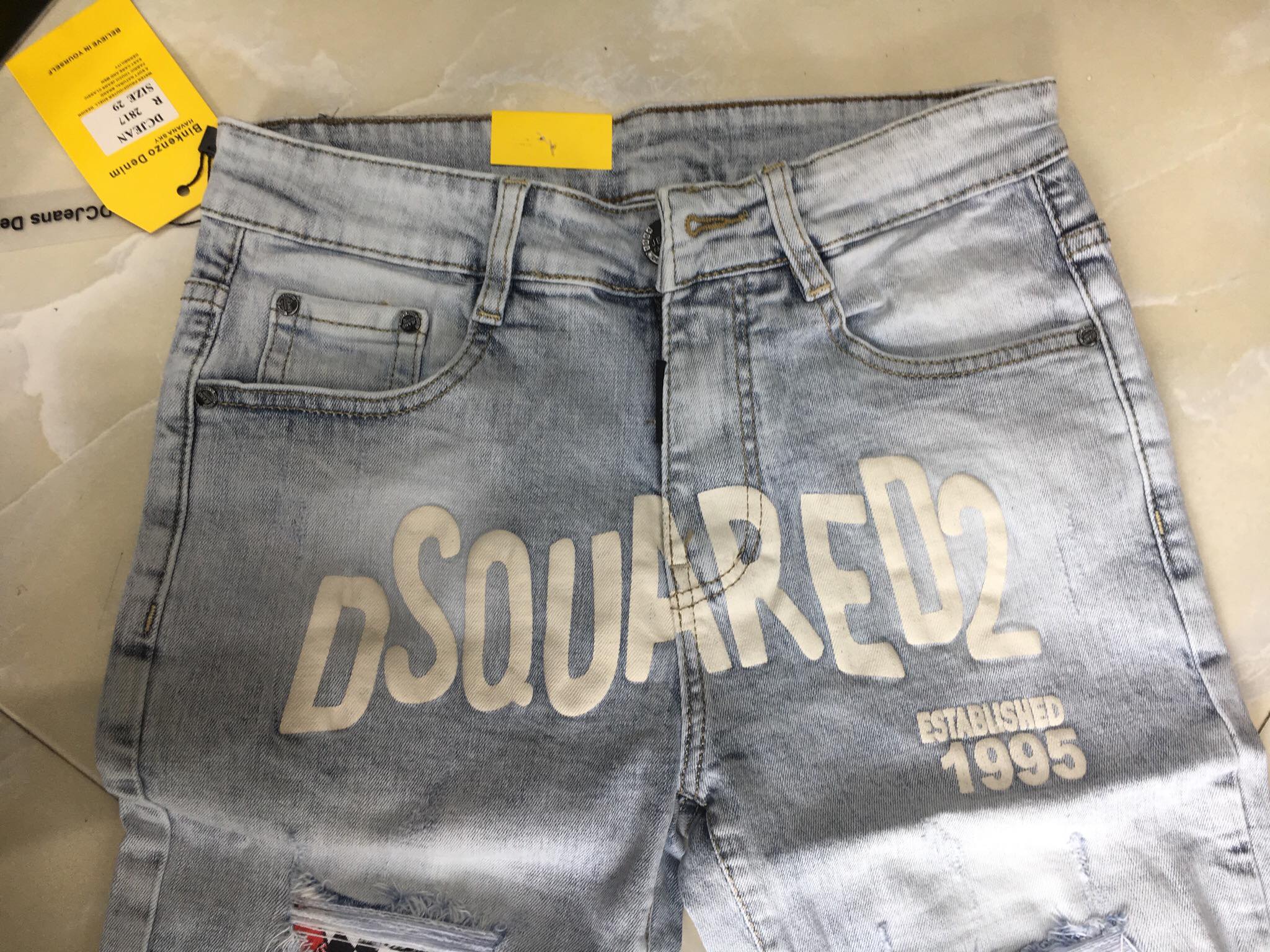 QUẦN NGỐ BÒ NAM DSQUARED 2