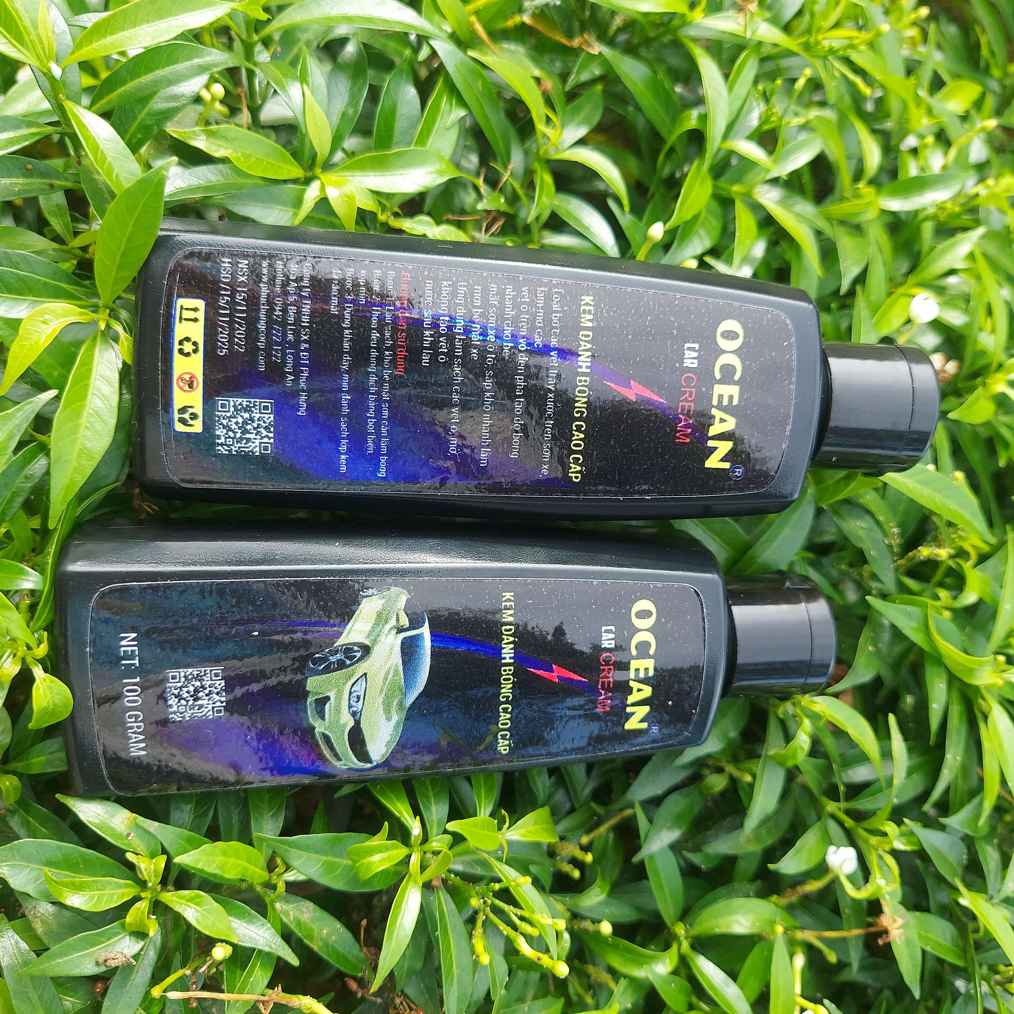 Kem đánh bóng ô tô cao cấp Ocean 100gram