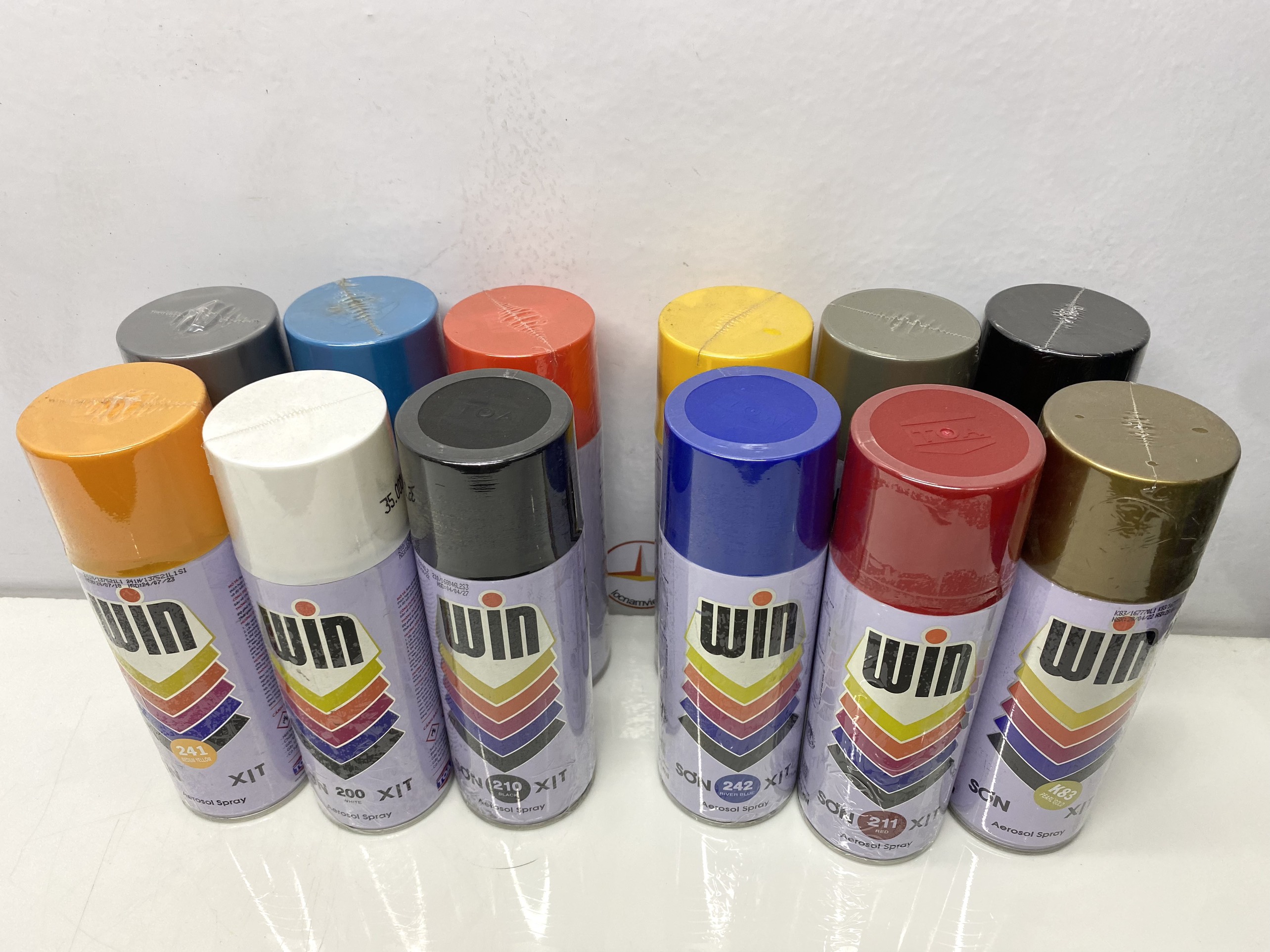 Sơn xịt Win nhiều màu, Sơn xịt đa dụng của Toa