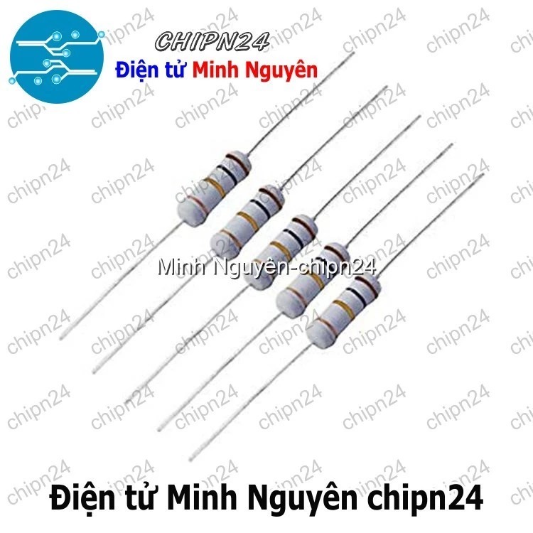 [10 con] (F345) Điện Trở 1W 5% (Từ 0.1R đến 0.82R) - [Chọn Loại] - HHH.00327