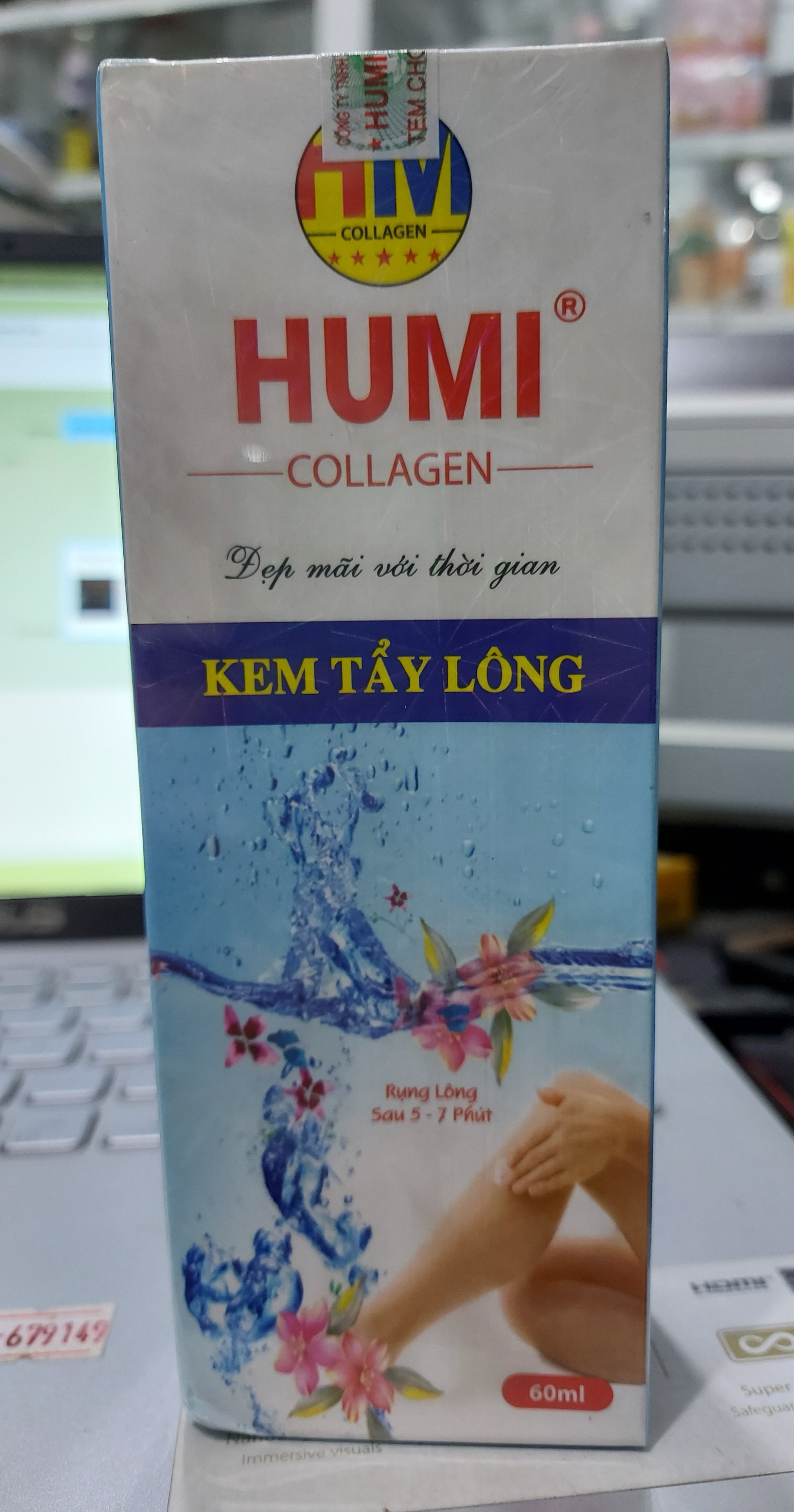 kem tẩy lông humi