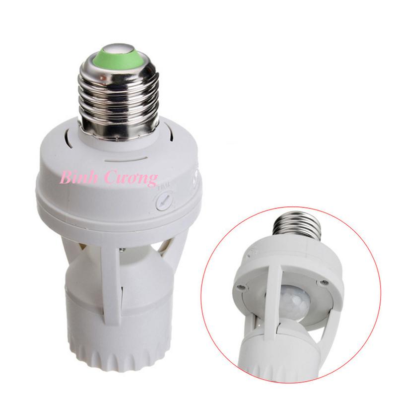 ĐUI ĐÈN TREO CẢM ỨNG HỒNG NGOẠI E27