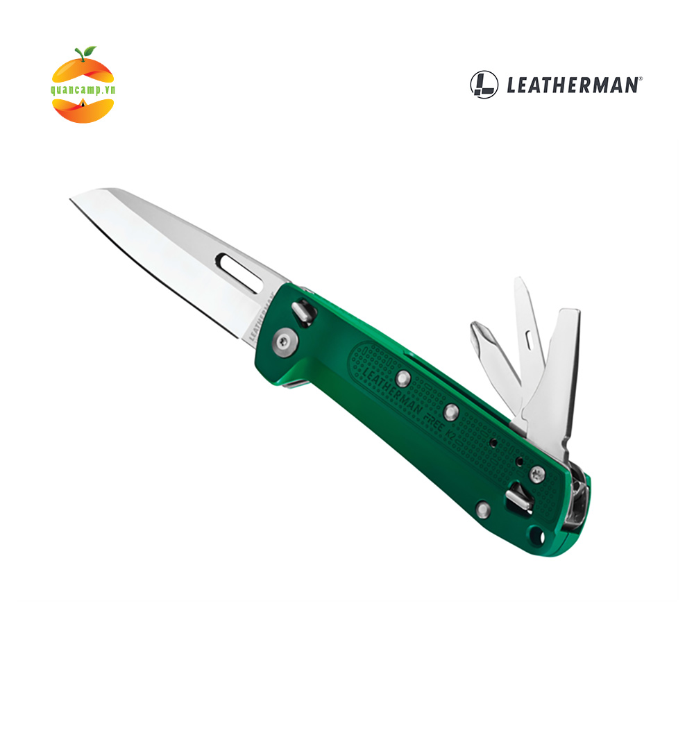 [HCM]Dụng cụ cầm tay đa năng Leatherman Free K2 (8 tools) [Bảo hành chính hãng 25 năm]