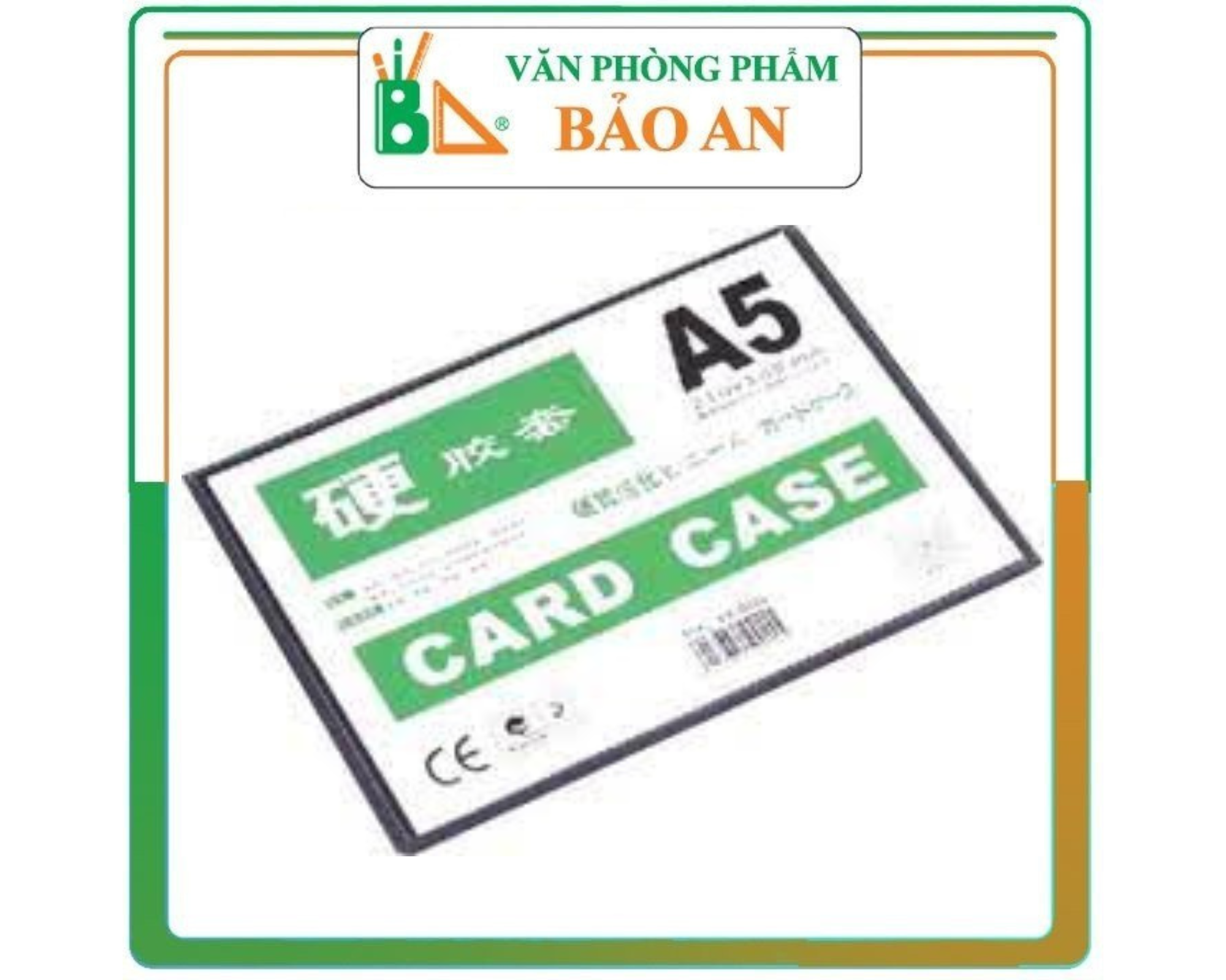 COMBO 10 Card case khổ A5 trong suốt,bảo vệ các loại giấy tờ.