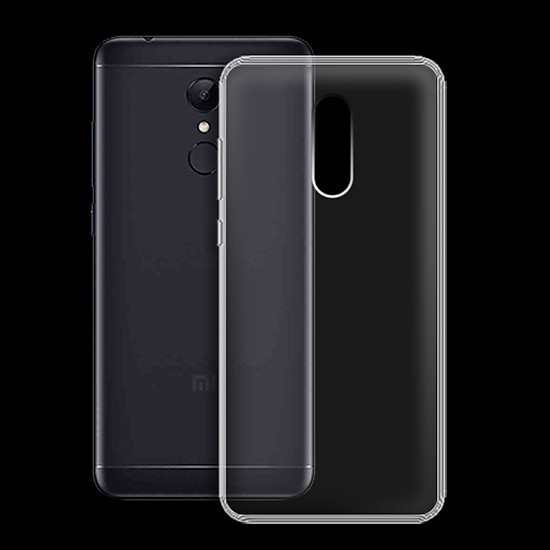 Ốp lưng dẻo trong Xiaomi Redmi 5 (Loại đẹp, chống bẩn)