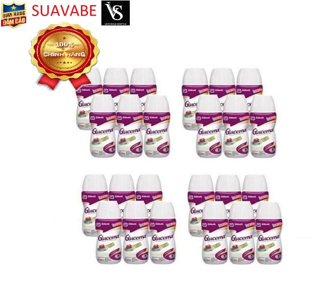 Sữa nước Glucerna 220ml (thùng 24 chai – cho người tiểu đường )