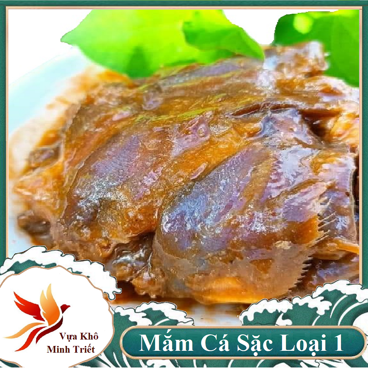 1kg MẮM CÁ SẠC SIÊU THƠM THÍNH- Vựa Khô Minh Triết