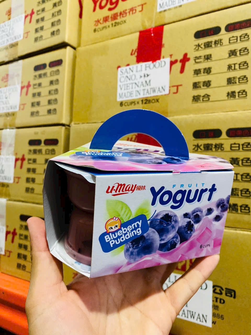 Thạch rau câu sữa chua Umay - Pudding Fruit Yogurt 510g