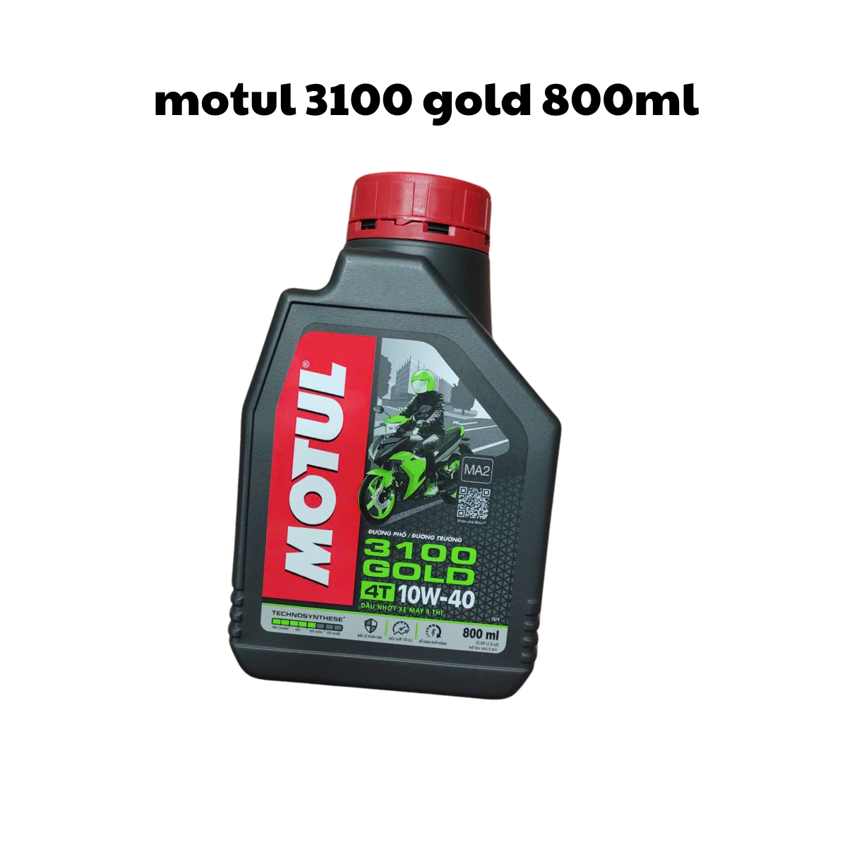 Motul Gold 3100 10W40 800ml - Nhớt xe máy số cao cấp