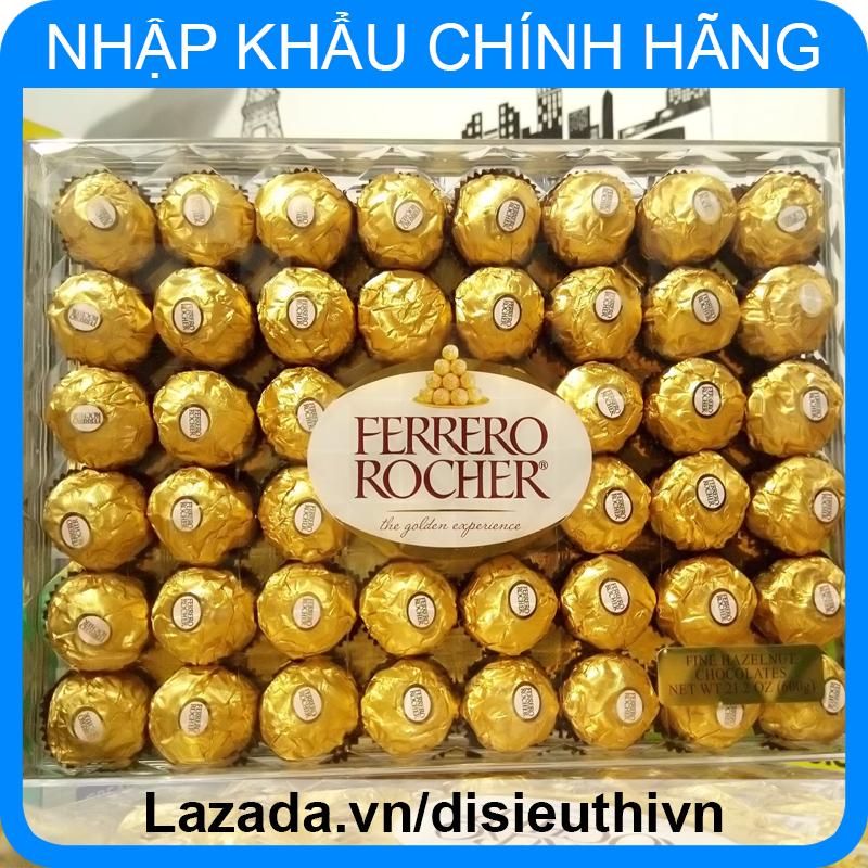 KẸO SOCOLA FERRERO ROCHER 48 VIÊN 600G MỸ