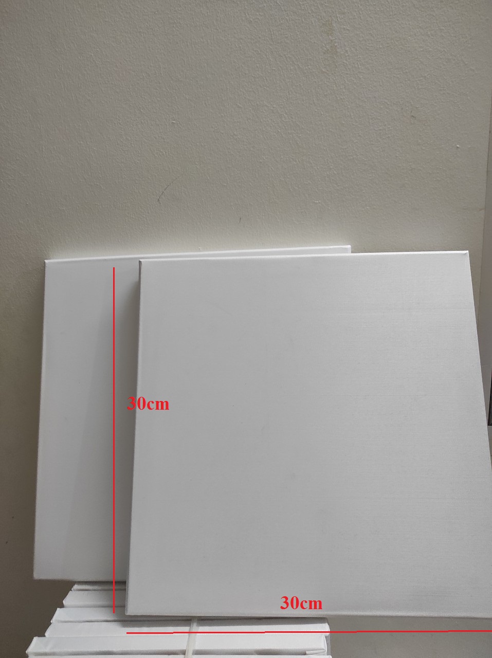Combo 2 toan vẽ tranh 30x30 cm căng sẵn