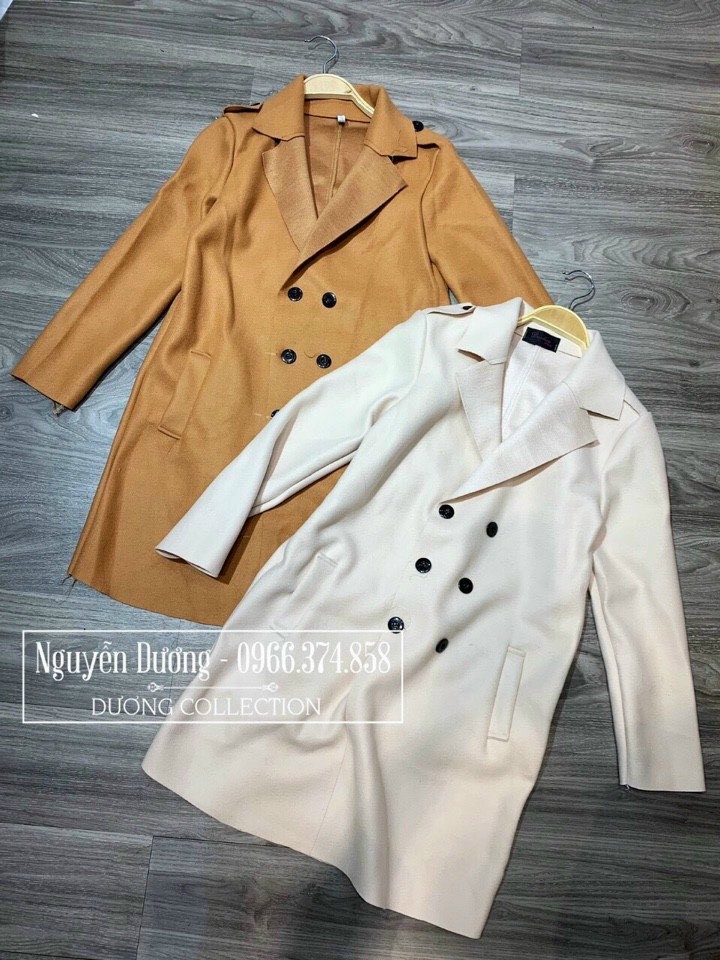 ÁO KHOÁC DẠ LEN CHOÀNG CỔ VEST