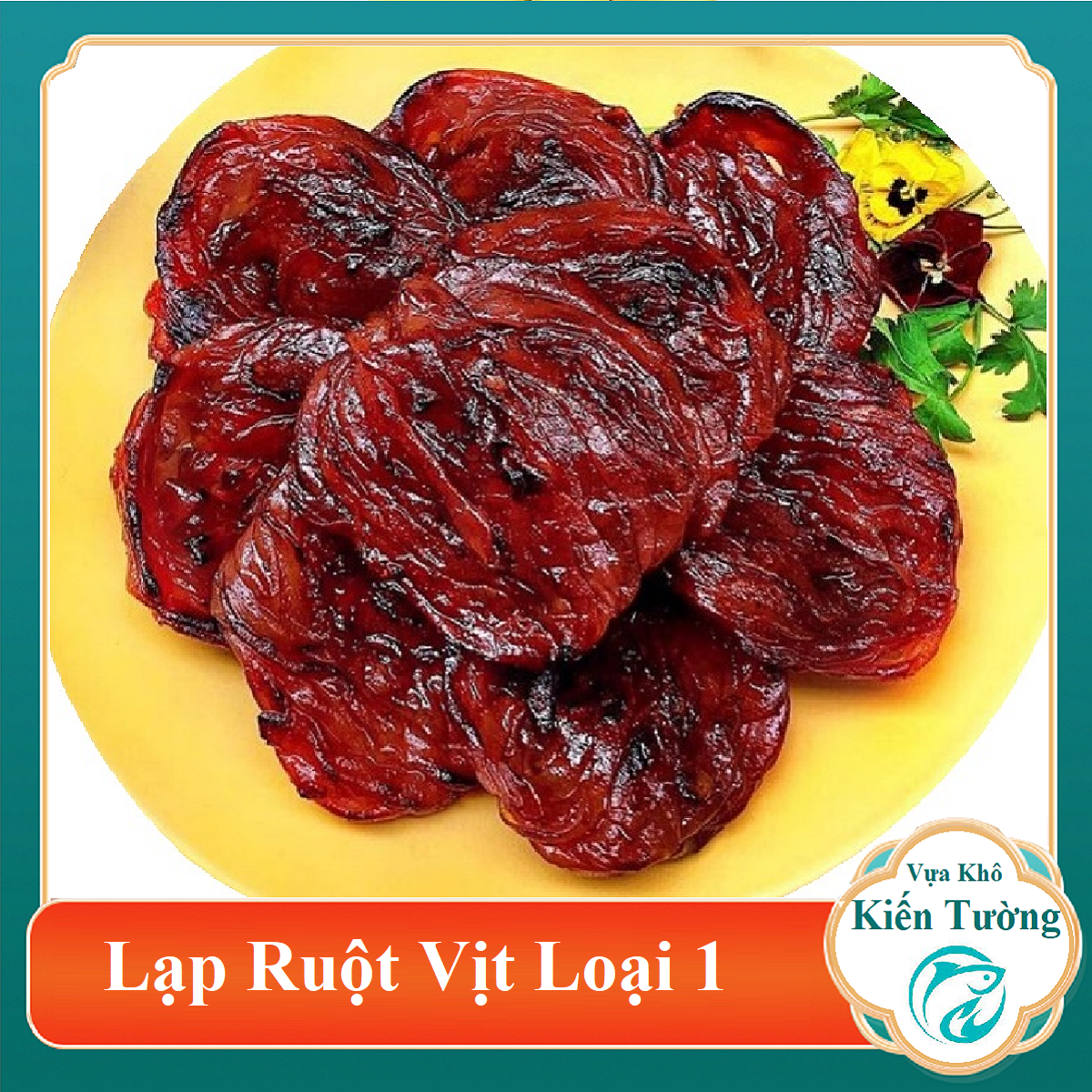 1KG RUỘT VỊT CAO CẤP THƯỢNG HẠNG [ Hàng Chuẩn Loại 1]- Vựa Khô Kiến Tường