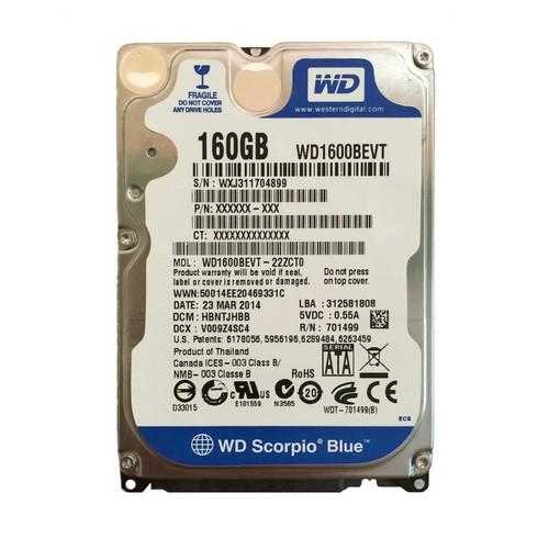 [HCM]Ổ cứng laptop HDD 160GB- bảo hành 12 tháng