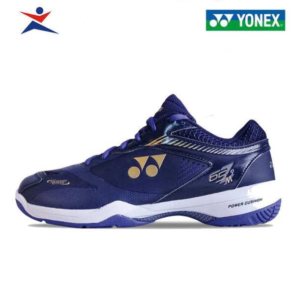 Giày thể thao, giày cầu lông YONEX,dành cho nam, màu xanh sẫm, chơi được sân bê tông,chống trơn trượt, giày bóng chuyền