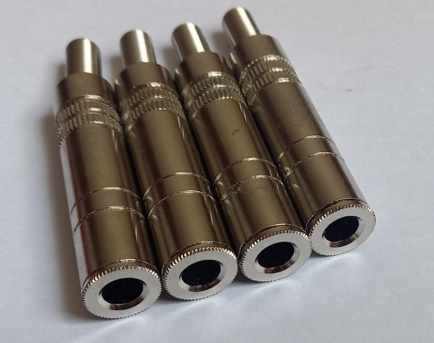 Jack 6 ly 6.5mm cái tự hàn  Stereo/mono