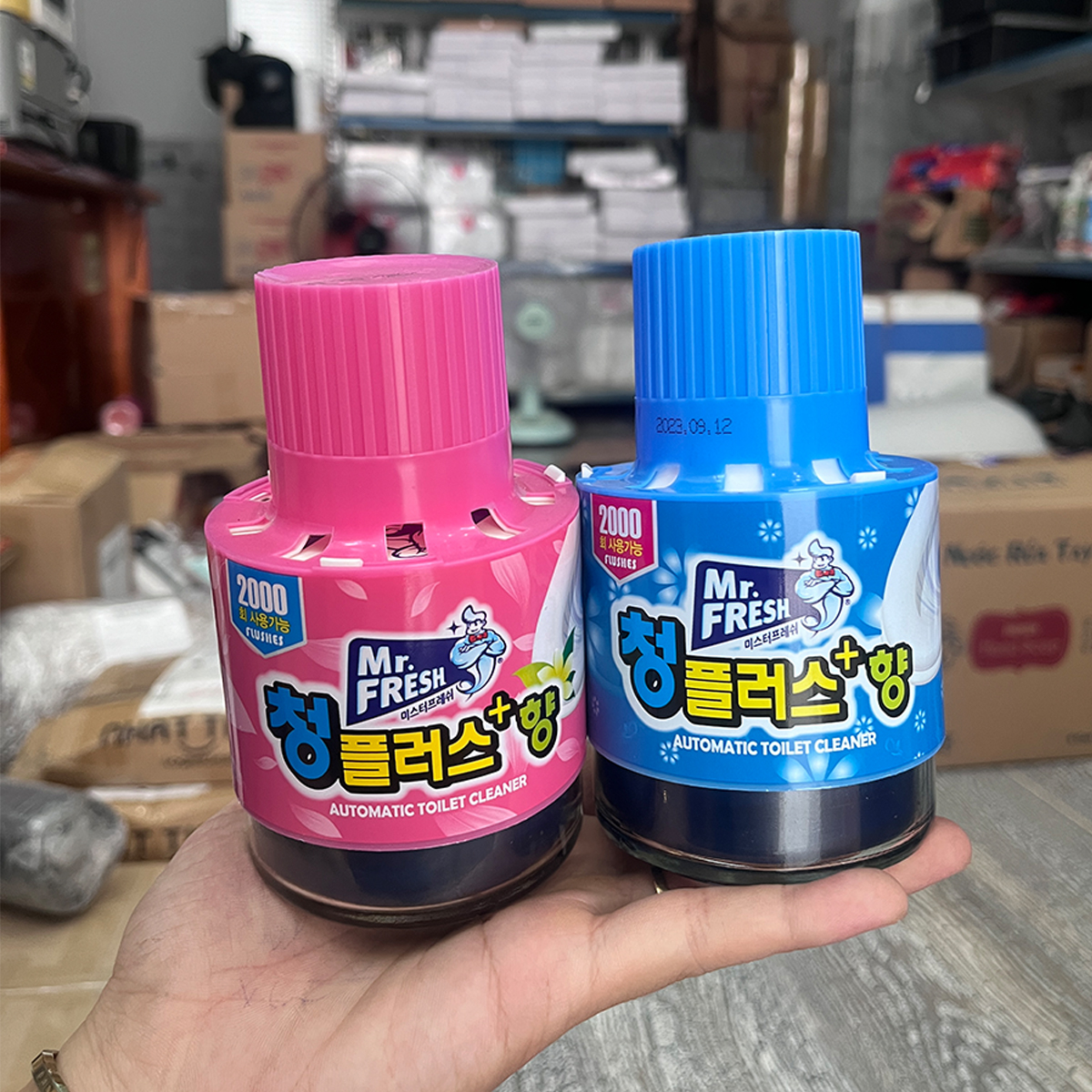 Cốc thả bồn cầu làm sạch, diệt khuẩn và làm thơm Mr.Fresh