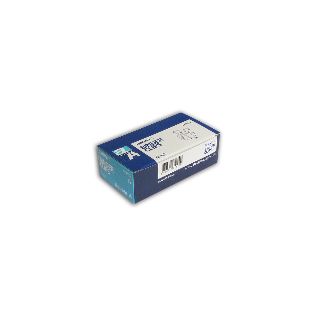 1 Hộp 12 cái Kẹp bướm DoubleA 25mm