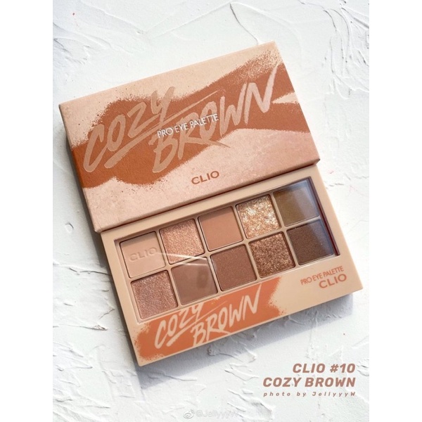 Phấn Mắt Clio Pro Eye Palette Cozy Brown