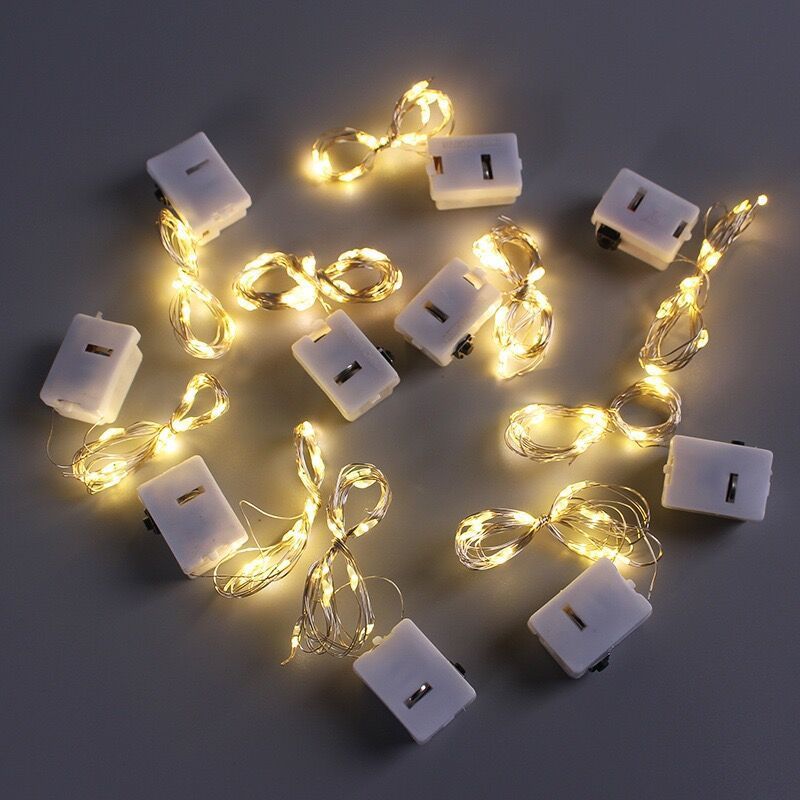 Đèn Led Đom Đóm Trang Trí Decor [Kèm Pin]