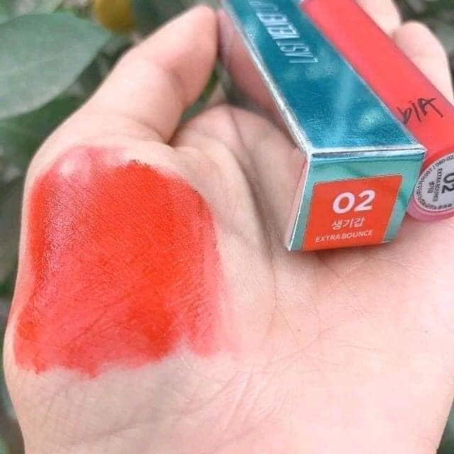 SON BBIA MÀU ĐỎ CAM 02