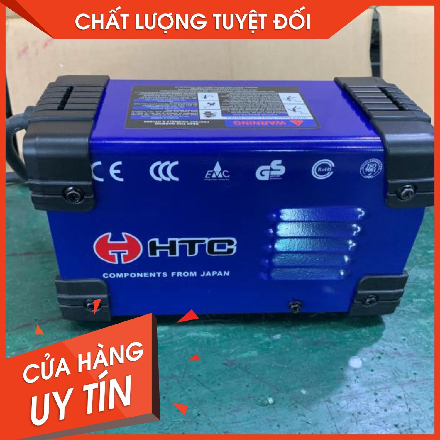 Máy hàn điện tử 200A mini,INVERTER IGBT HTC200 Mini