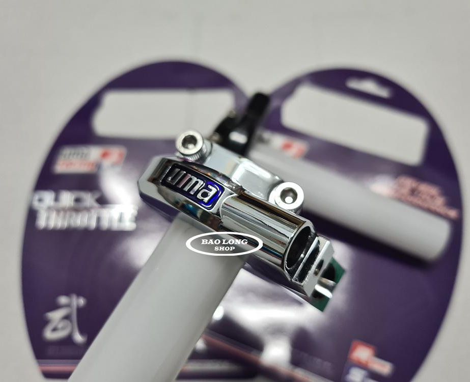 Cùm tăng tốc Uma loại 2 dây ga gắn Winner,Exciter,Wave,Dream,moto,PKL...