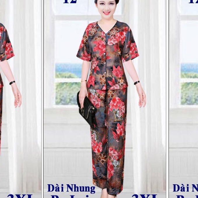 [HCM]Bộ tôn nhung thái dài cổ bài lai (Coi phần mô tả dùm shop nhé)