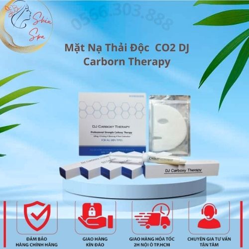 Mặt Nạ Thải Độc da | Mặt Nạ Thải Độc  CO2 DJ Carborn Therapy