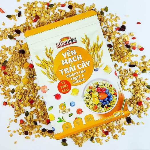 YẾN MẠCH TRÁI CÂY GRANOLA SUNRISE 300G
