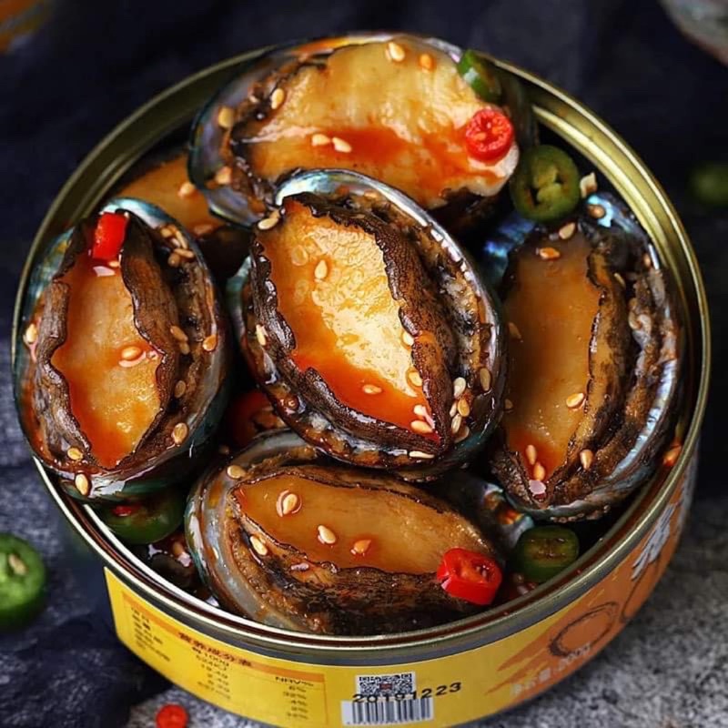Tôm Hùm Đất, Bào Ngư Đóng Hộp 100gr