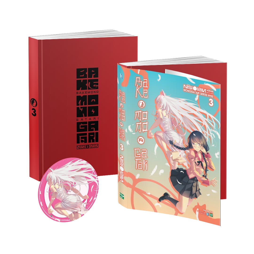 Sách - Bakemonogatari - 3 (Bản Đặc Biệt)
