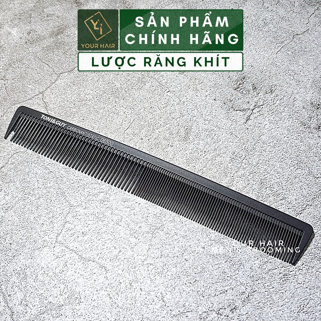 Lược tạo kiểu răng khít tony & guy carbonnantistatic 06500