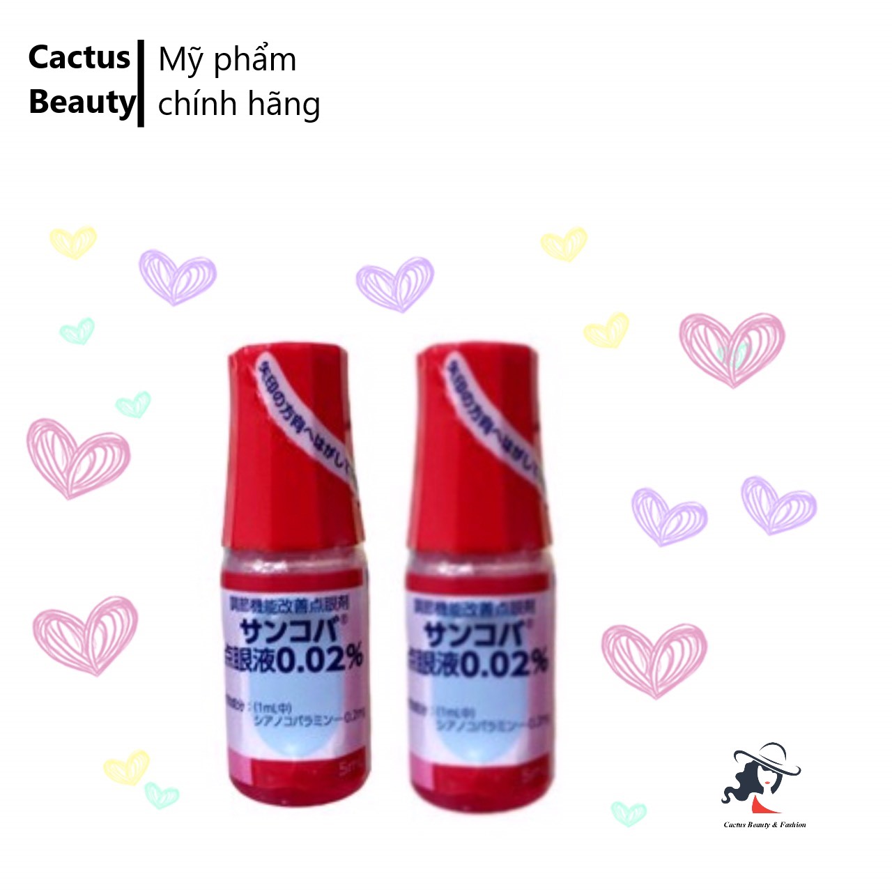 Nhỏ mắt cận thị Sancoba Nhật lọ 5ml